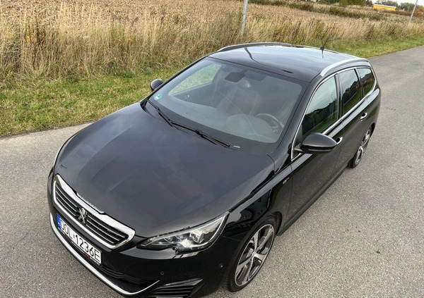 Peugeot 308 cena 57990 przebieg: 155960, rok produkcji 2016 z Oleśnica małe 781